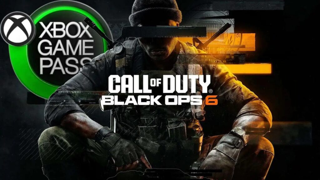 Un soldato di Call of Duty: Black Ops 6 con il logo di Xbox Game Pass