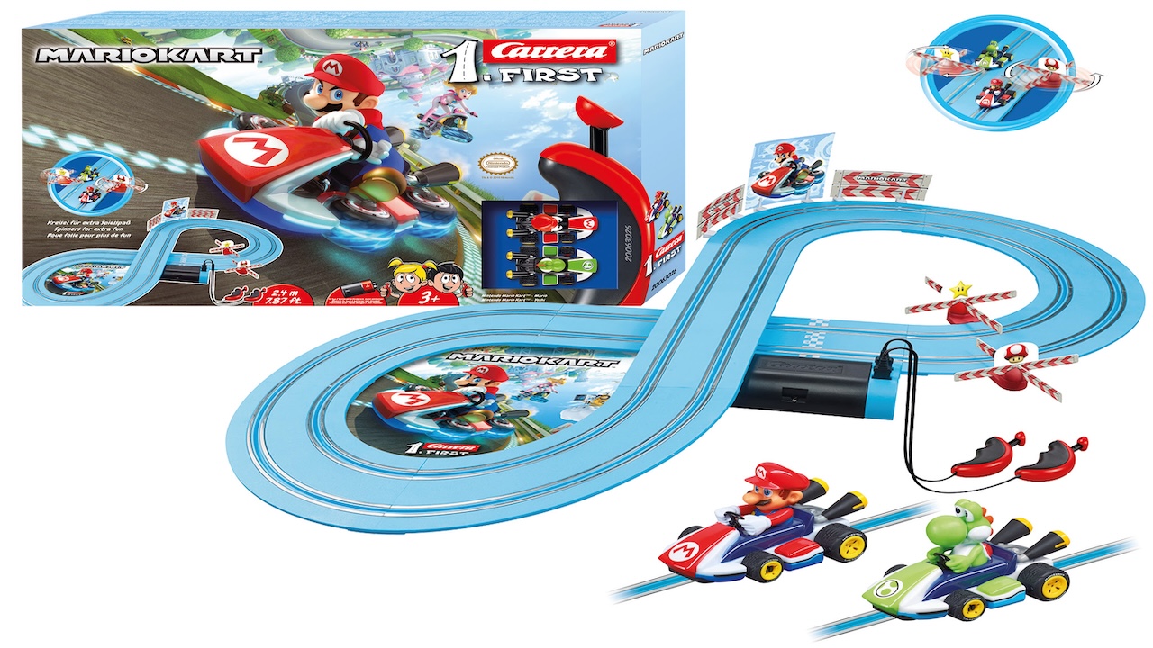Carrera celebra i 40 anni di Super Mario, l’idraulico più famoso del mondo Carrera celebra i 40 anni di Super Mario, l’idraulico più famoso del mondo