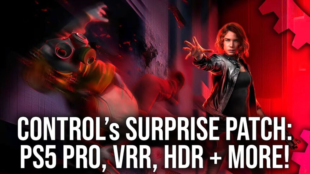 Jade di Control Ultimate Edition con il logo di Digital Foundry