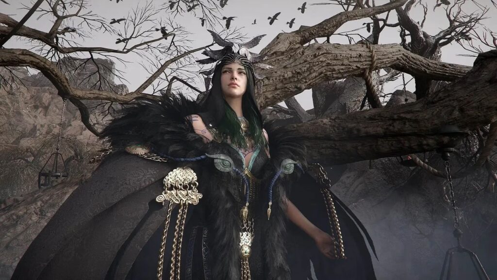 Crimson Desert si mostra in un nuovo video gameplay dedicato allo scontro con un boss Una donna di Crimson Desert