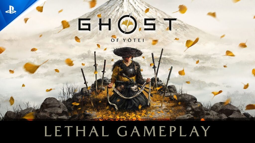 Atsu di Ghost of Yotei con il logo della modalità Letale