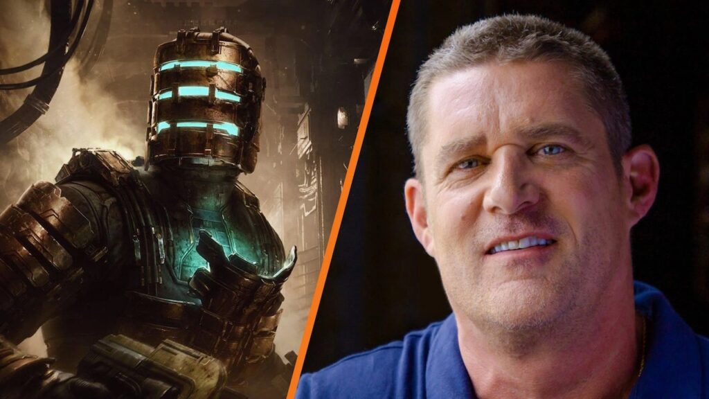 Glen Schofield con al fianco il protagonista di Dead Space 4