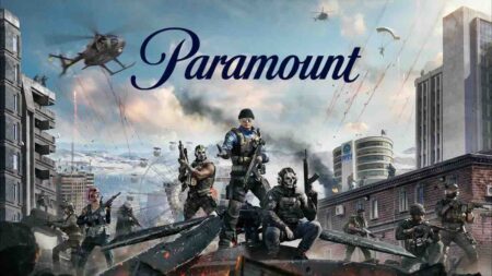 I personaggi di Call of Duty Il Film con il logo di Paramount