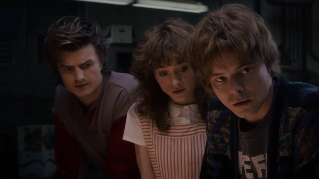 Tre personaggi di Stranger Things 5