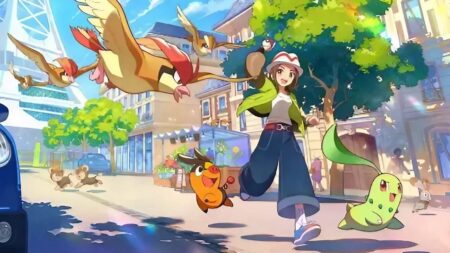 Un'allenatrice di Leggende Pokémon: Z-A