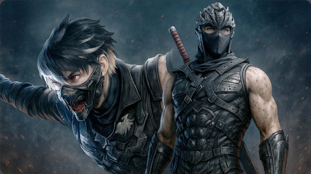 I due protagonisti di Ninja Gaiden 4