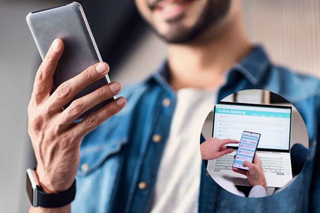 Persone con lo smartphone