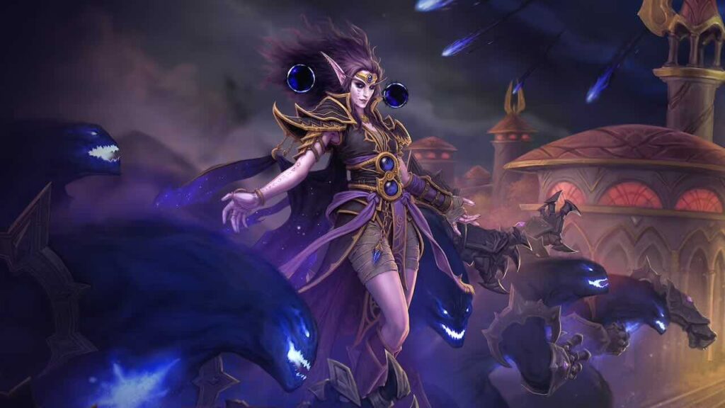 Una donna di World of Warcraft Midnight