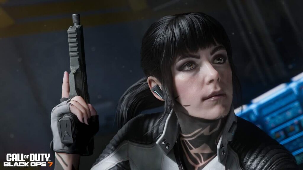Una donna di Call of Duty: Black Ops 7