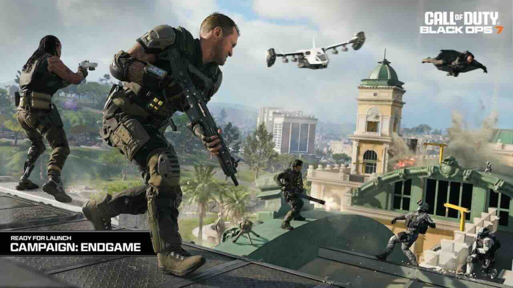 I soldati di Call of Duty: Black Ops 7 con l'Endgame