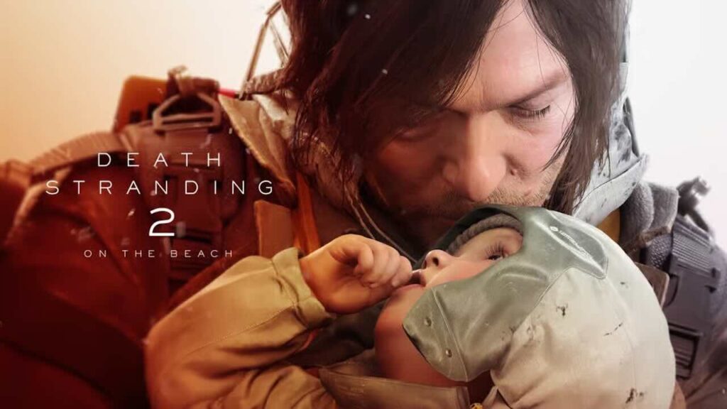 Death Stranding 2: On the Beach è stato classificato per PC, Sony sarà il publisher Sam Porter Bridges con Lou in braccio di Death Stranding 2: On The Beach