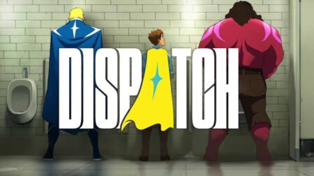 I personaggi di Dispatch mentre stanno in bagno