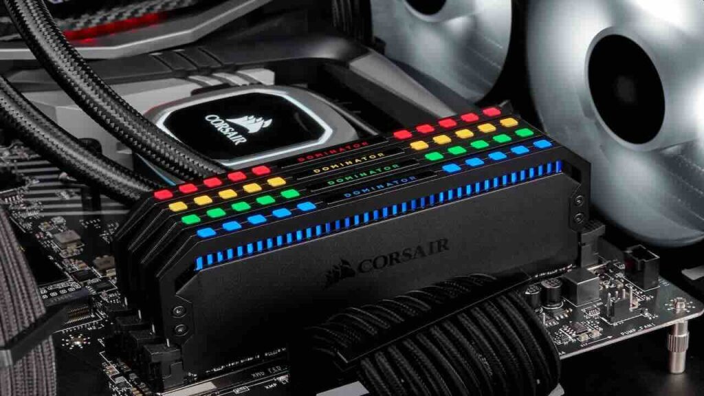 Le memorie RAM con il logo di Corsair