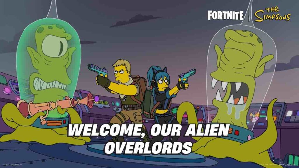 I Simpson in Fortnite