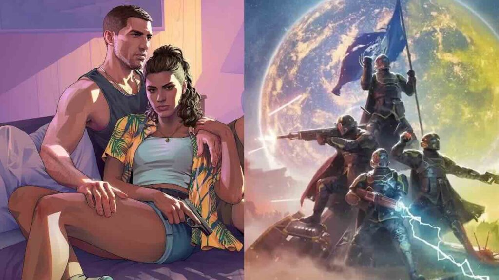 I personaggi di GTA 6 ed Helldivers 2