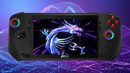 Un MSI Claw 7 AI+