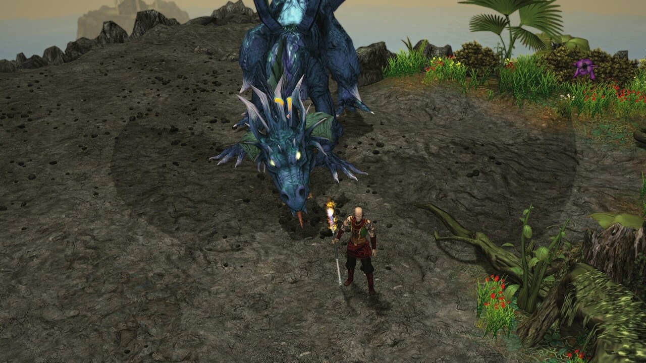 Sacred 2: Fallen Angel Remaster - un drago