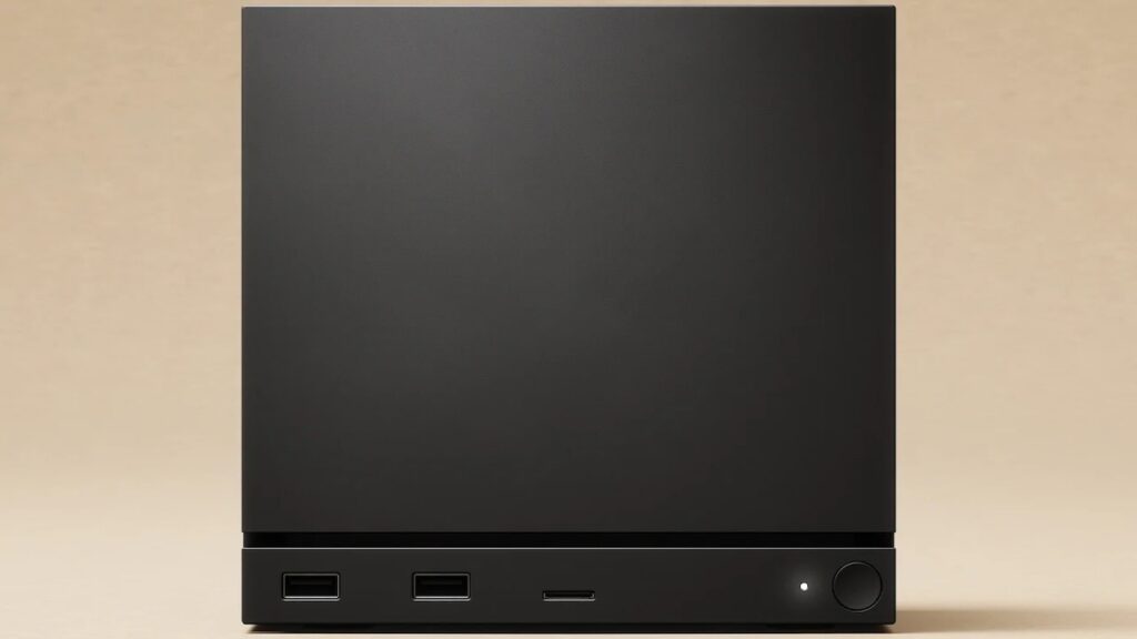 La nuova Steam Machine in primo piano