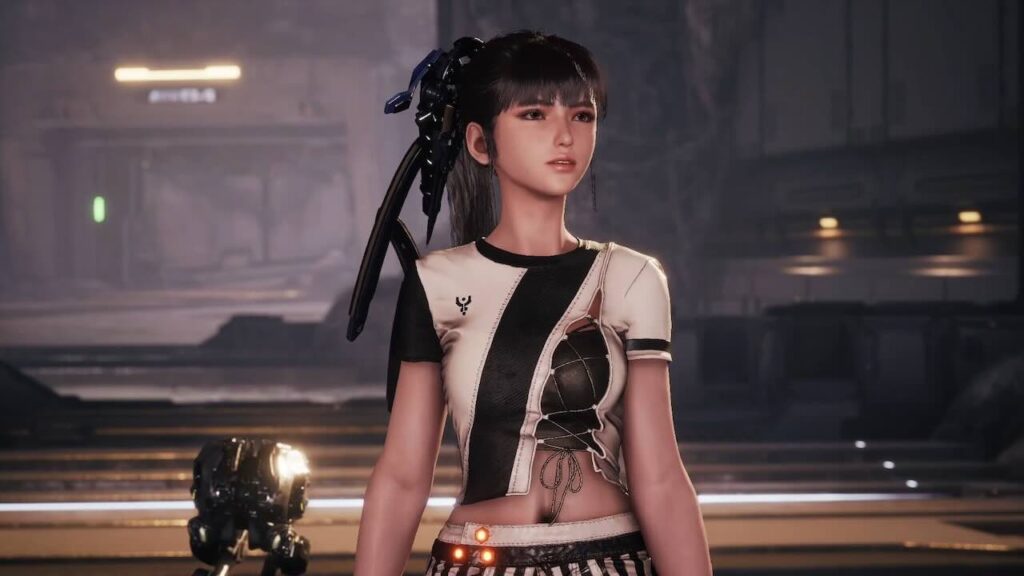 Eve di Stellar Blade in primo piano