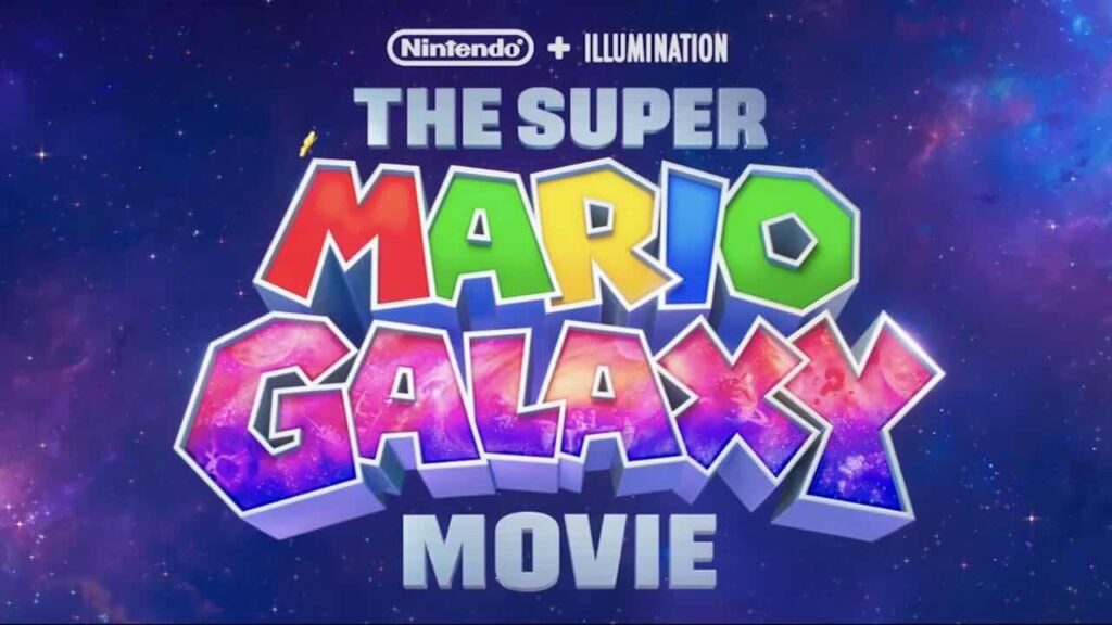 Il logo di Super Mario. Galaxy - Il Film