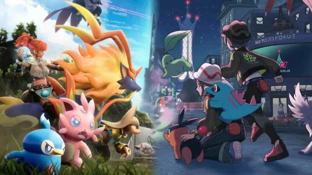 UnDei mostriciattoli di Palworld e Leggende Pokémon: Z-A