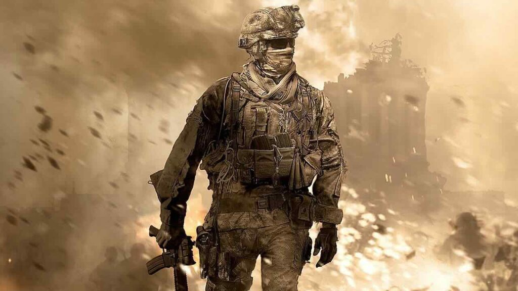 Un soldato di Call of Duty: Modern Warfare Campaign Remastered