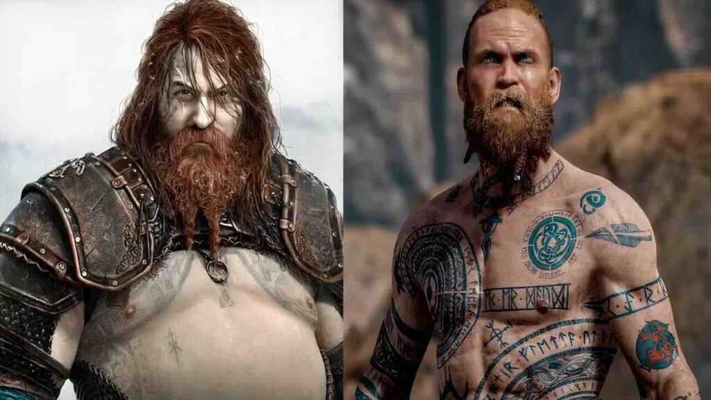 Thor e Baldur di God of War