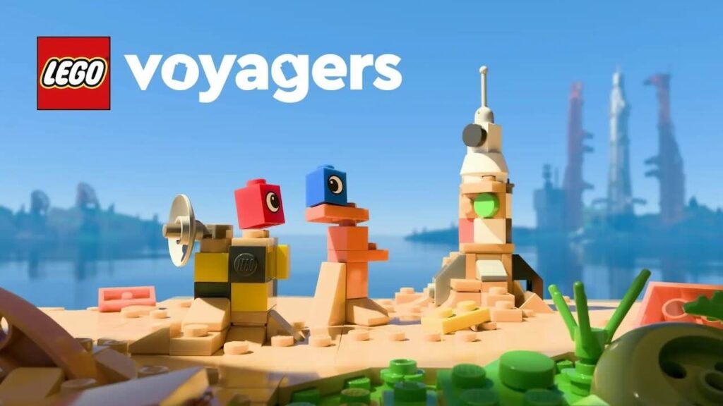 Tre personaggi di LEGO Voyagers
