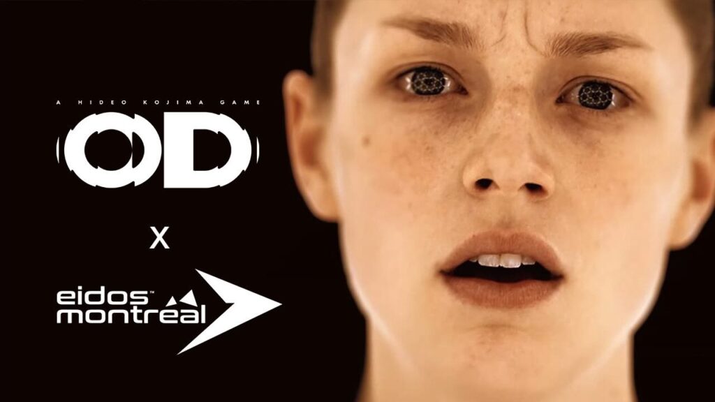 OD, Eidos Montreal era al lavoro sul gioco ma ha smesso dopo una richiesta di Kojima Productions? Una ragazza di OD con il logo del gioco e di Eidos Montreal