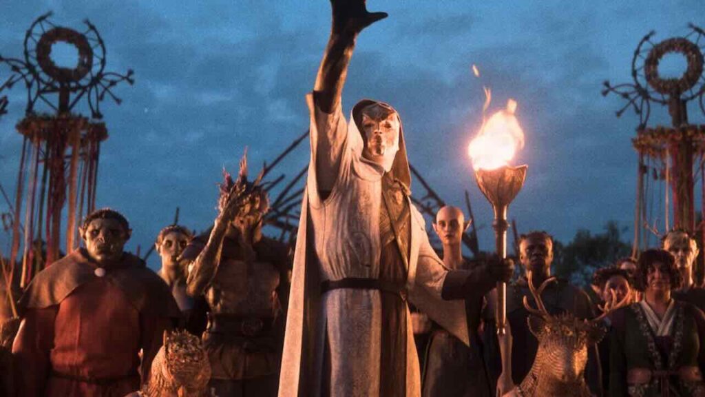 Swen Vincke di Larian cerca di calmare i fan e spiega l’uso dell’IA in Divinity Un personaggio di Divinity con la torcia in mano