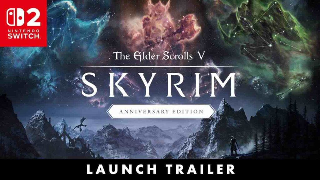 Il logo di The Elder Scrolls 5: Skyrim Anniversary Edition per Nintendo Switch 2