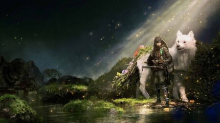 La protagonista di Beast of Reincarnation ed il suo cane