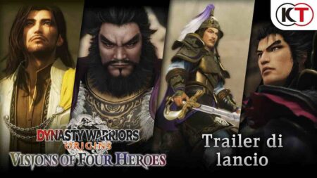 I personaggi di Dynasty Warriors Origins Le visioni di quattro eroi