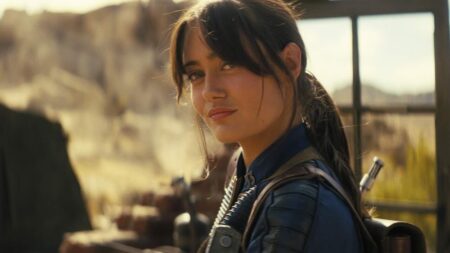 Ella Purnell nei panni di Lucy in Fallout Stagione 2