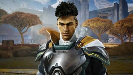 Il protagonista di Highguard in primo piano