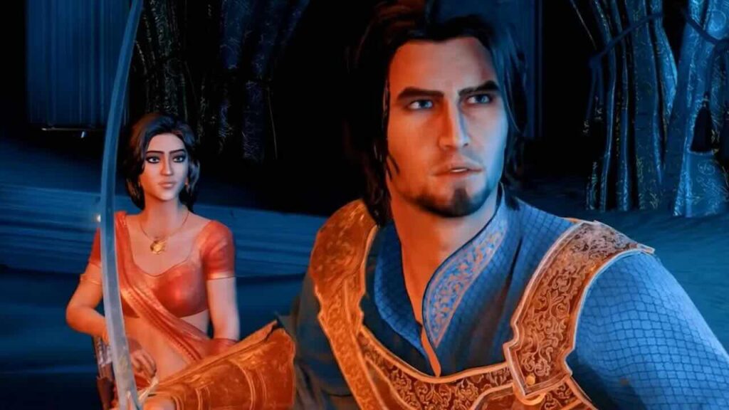 Il protagonista di Prince of Persia: Le Sabbie del Tempo Remake con la Principessa