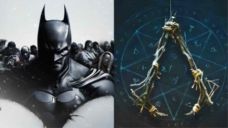 Il Cavaliere Oscuro di Batman: Arkham Origins ed il logo di Assassin's Creed Hexe