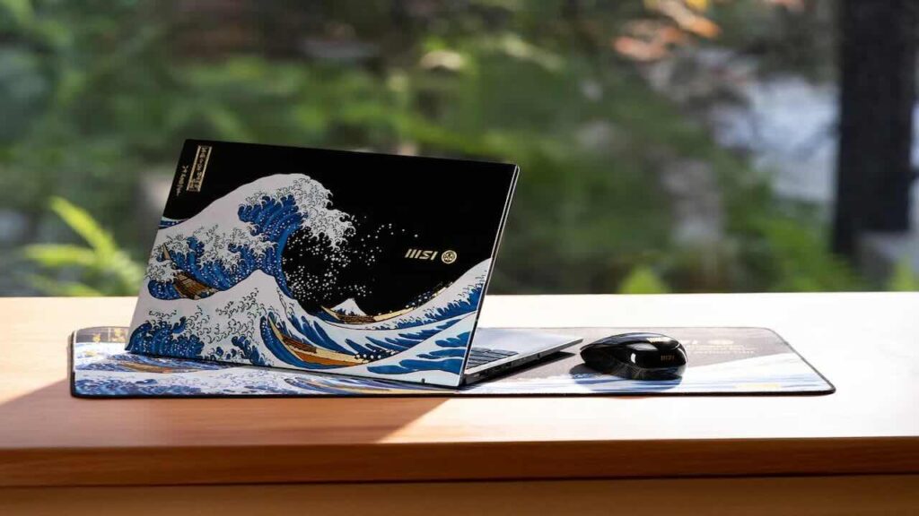 MSI Prestige 13 AI+ Ukiyo‑e Edition è ora disponibile in Italia Un MSI Prestige 13 AI Ukiyo E-Edition