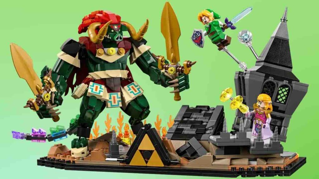 Il nuovo set LEGO The Legend of Zelda: Ocarina of Time La Battaglia Finale con Link e Zelda e Ganon