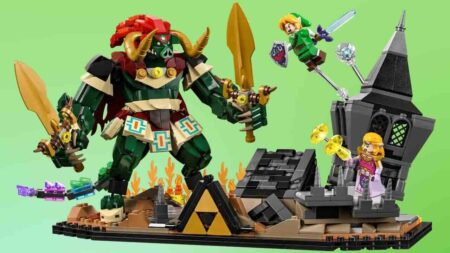 Il nuovo set LEGO The Legend of Zelda: Ocarina of Time La Battaglia Finale con Link e Zelda e Ganon