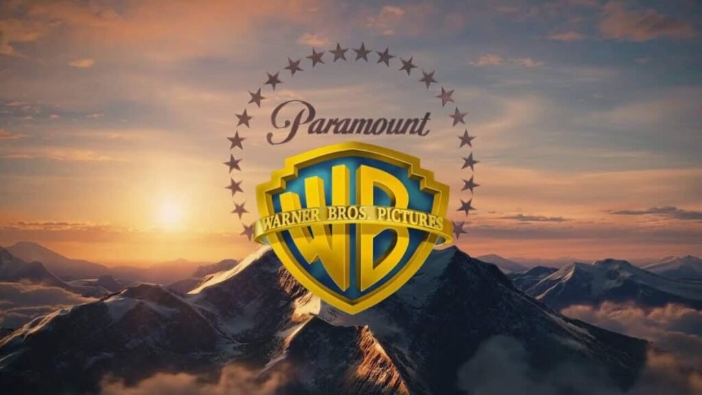 I loghi di Warner Bros. Discovery e Paramount
