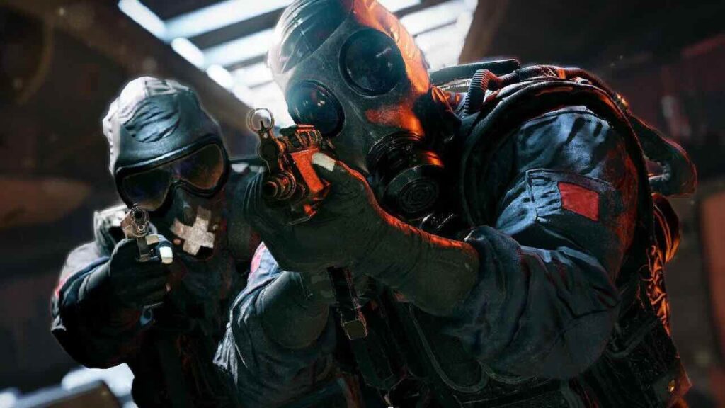 Due personaggi di Rainbow Six Siege X