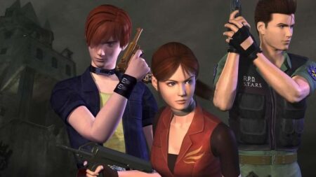 I tre protagonisti di Resident Evil: Code Veronica Remake