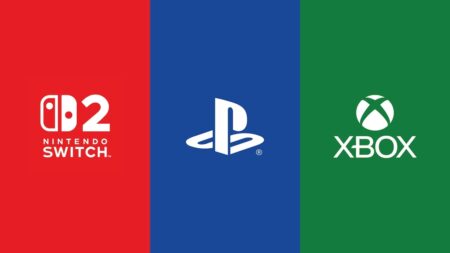 I loghi di Nintendo Switch 2 e PlayStation ed Xbox