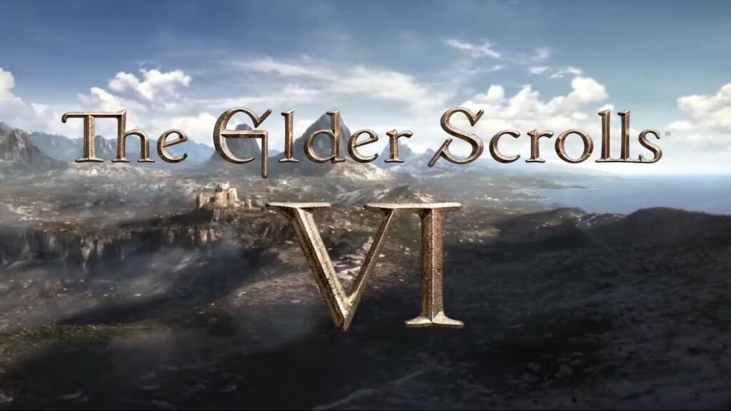 Il logo di The Elder Scrolls 6 con l'ambientazione