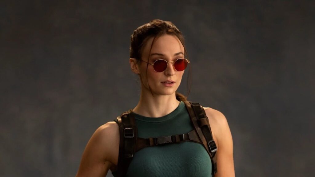 Sophie Turner della serie TV di Tomb Raider