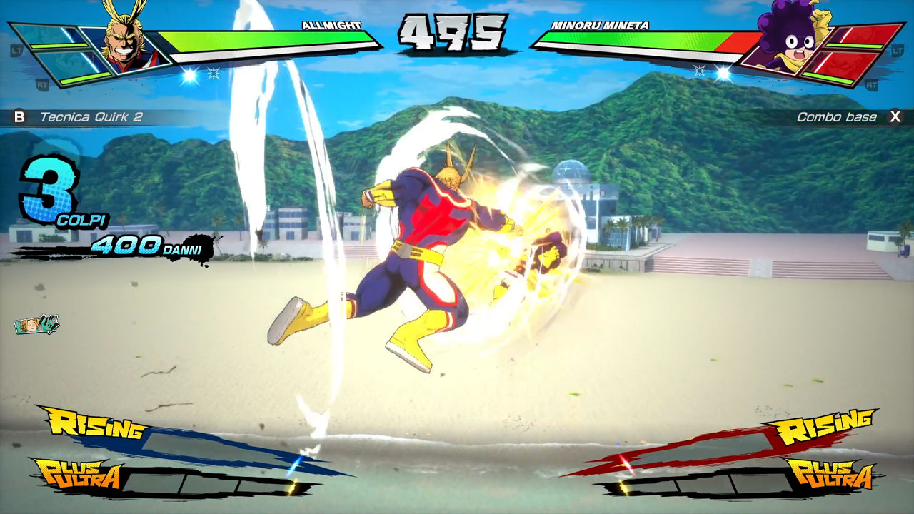 MY HERO ACADEMIA: All’s Justice combattimento tra personaggi