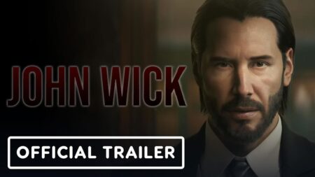 John Wick del nuovo gioco in primo piano