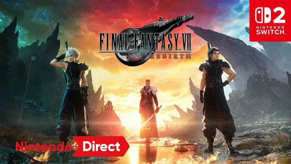 Cloud in compagnia di Sephirot e Zack di Final Fantasy 7 Rebirth