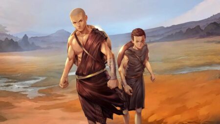 Deimos e Kratos di God of War Sons of Sparta